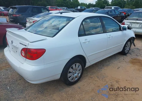 2004 Toyota Corolla Le from USA, damaged, VIN 1NXBR32E94Z267558